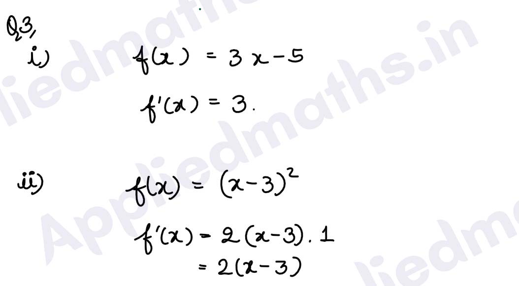 class-11-cbse-applied-maths-differentiation-exercise-11-1