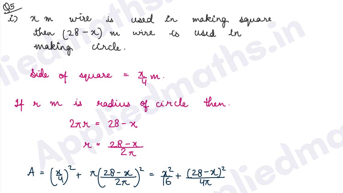 case study application of derivatives